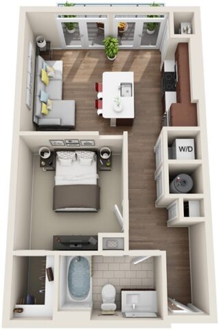 A1B Floor Plan