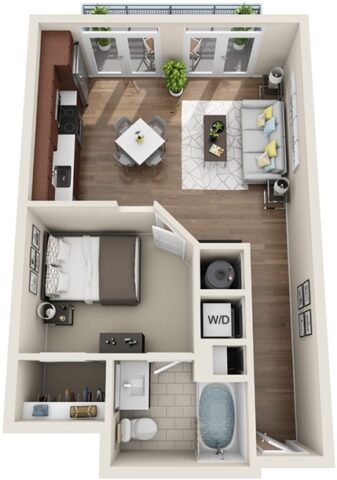 A1C Floor Plan