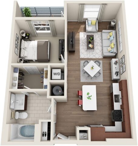 A1J Floor Plan