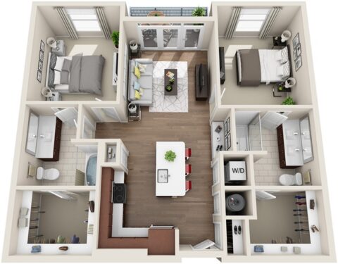 B2A Floor Plan