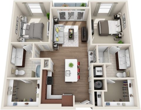 B2B Floor Plan