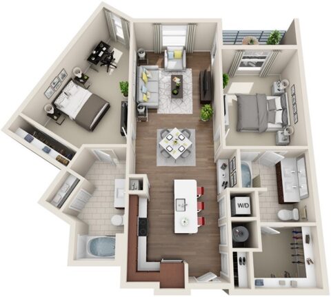 B2D Floor Plan